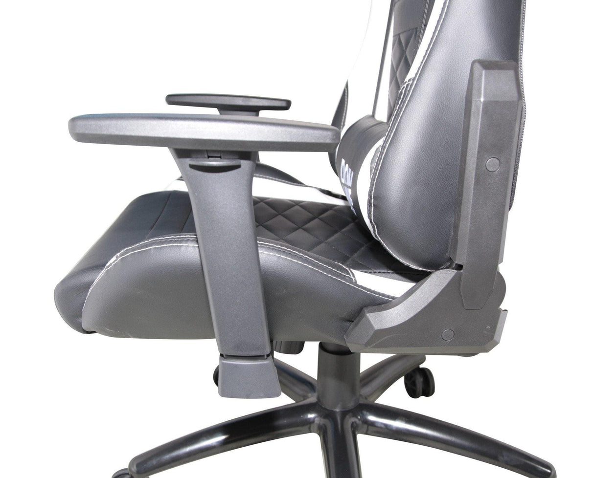 DON ONE -GC300 Gaming Stol - Svart/Vit PS5 Färger - PU Läder - Upp Till 120 KG