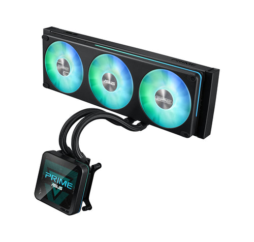 ASUS PRIME SLC II 360 ARGB LCD – set skråt forfra