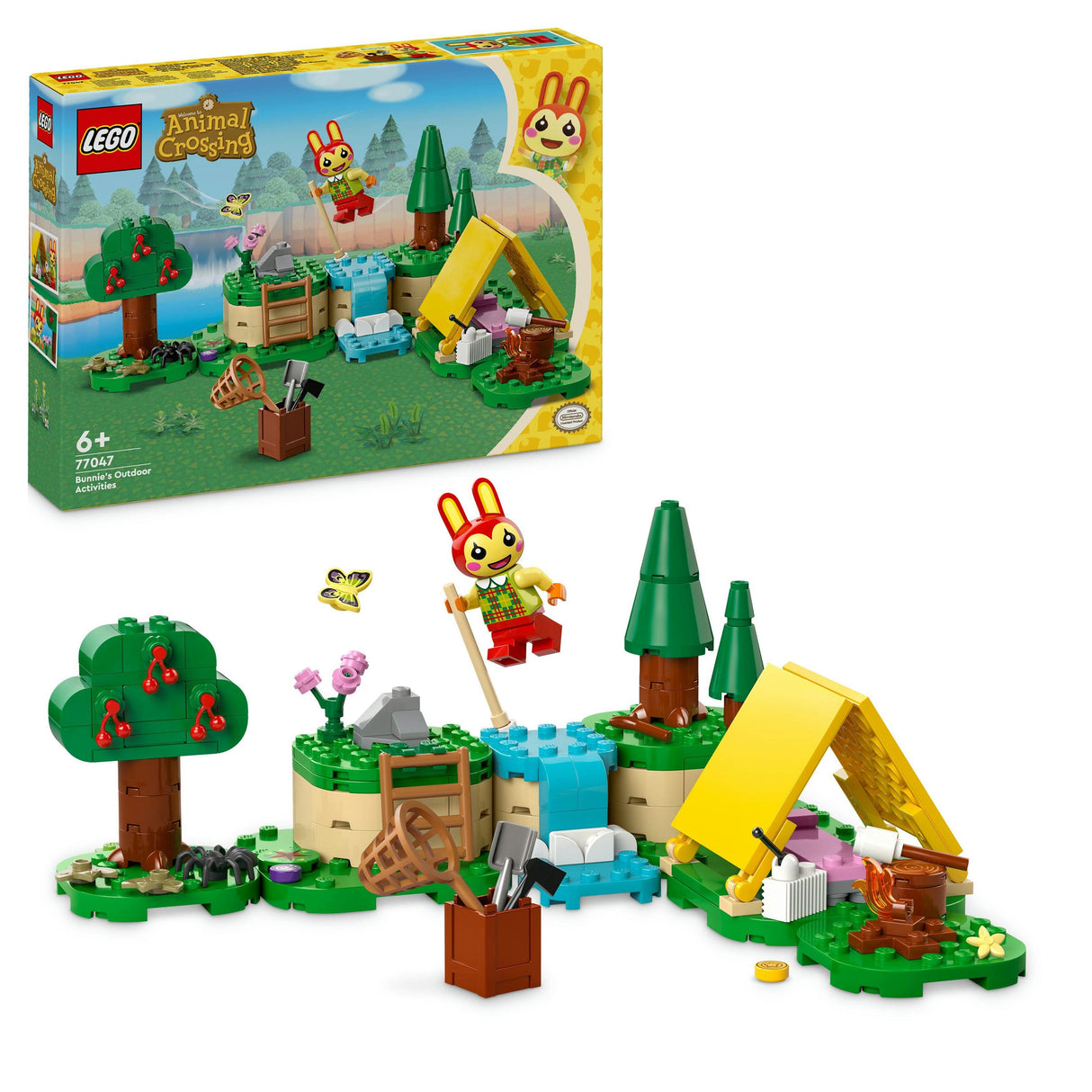 LEGO Animal Crossing - Bunnie's Outdoor Activities (77047)