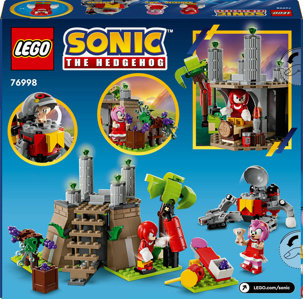 LEGO Sonic Knuckles And The Master Emerald Shrine (76998)