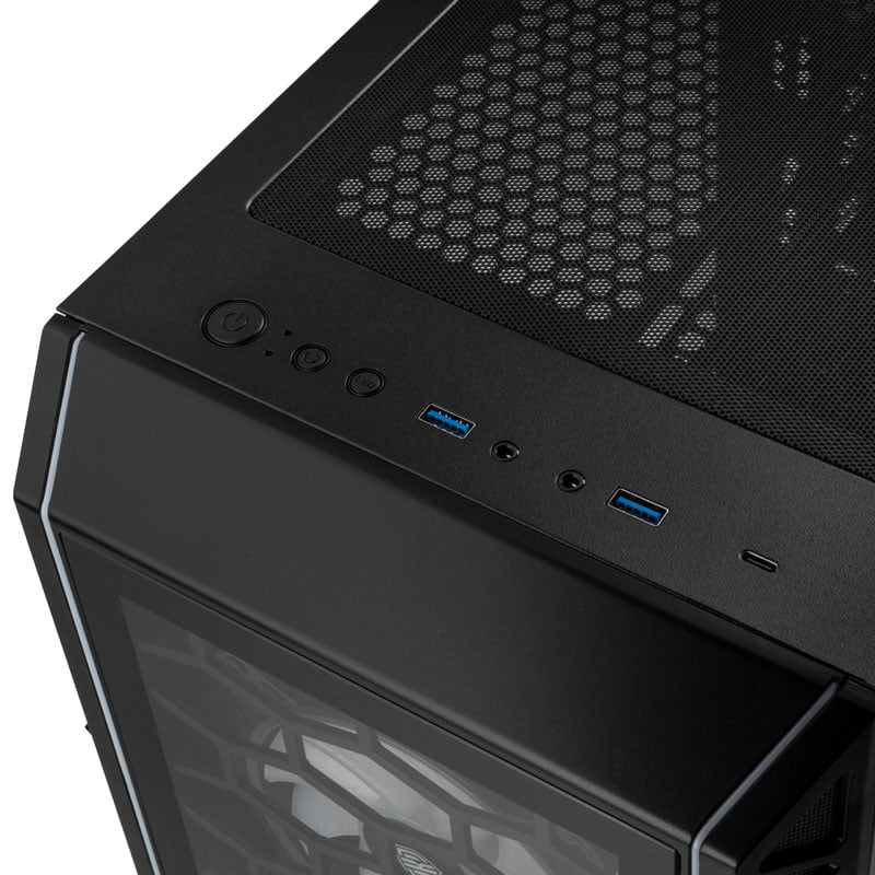 Kolink Citadel Glass SE ARGB Micro-ATX Case - Svart