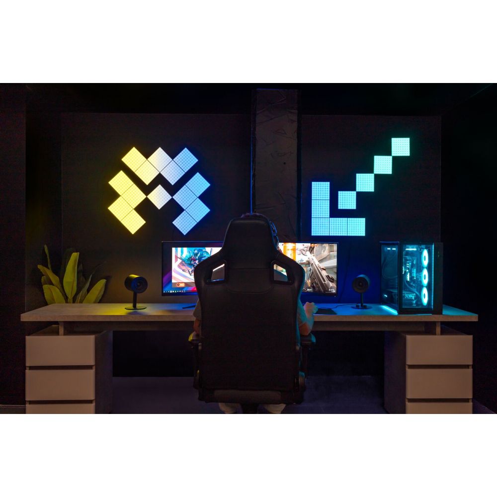 Twinkly Squares 3-pack Light Panel Expansionspaket RGB - 16x16 Cm 64LED