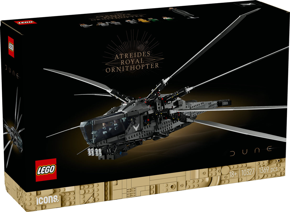 LEGO 10327 Ikoner Dune Atreides Royal Ornithopter, Byggleksakssats