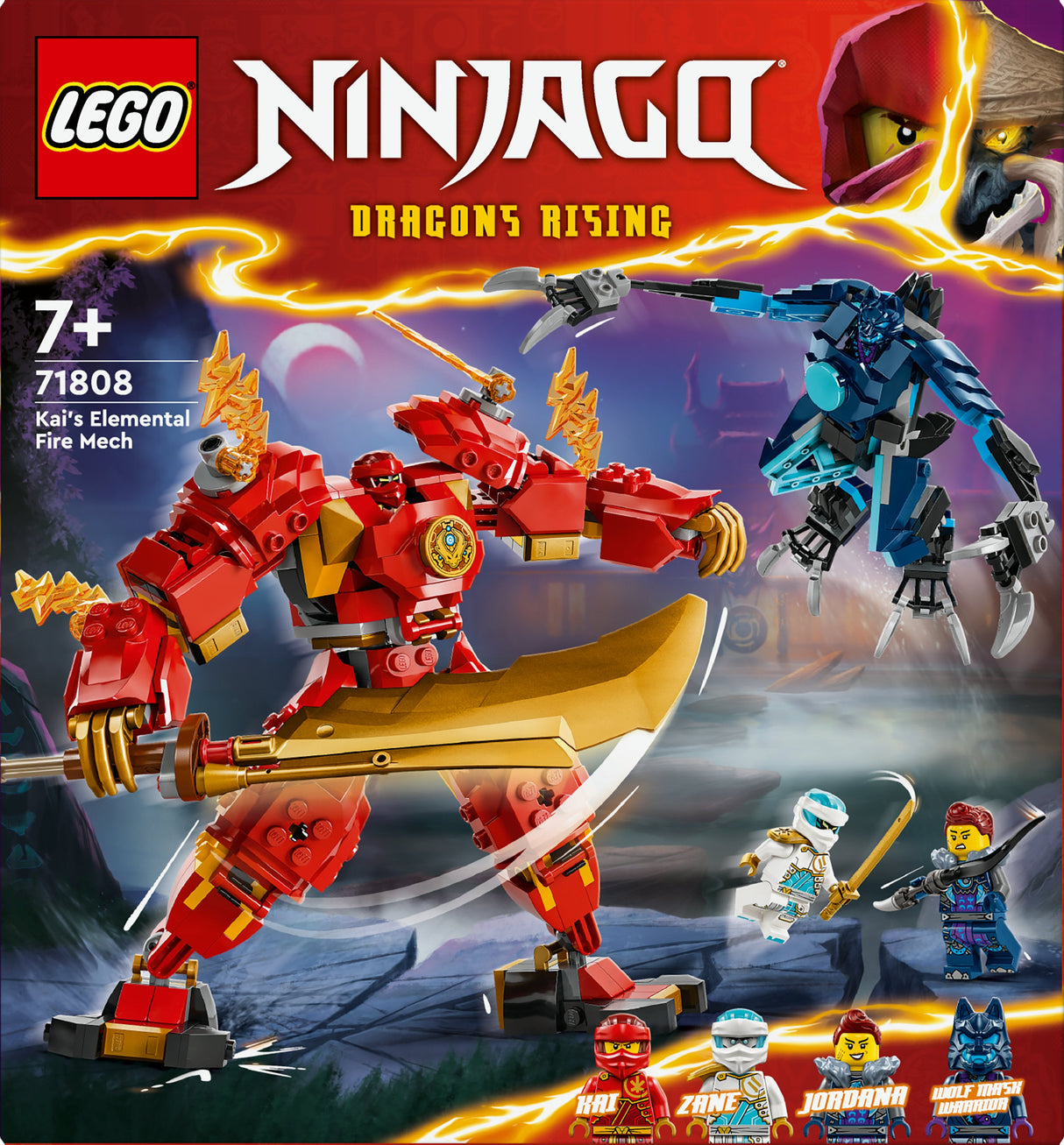 LEGO 71808 Ninjago Kai's Fire Mech, Byggleksaksväska