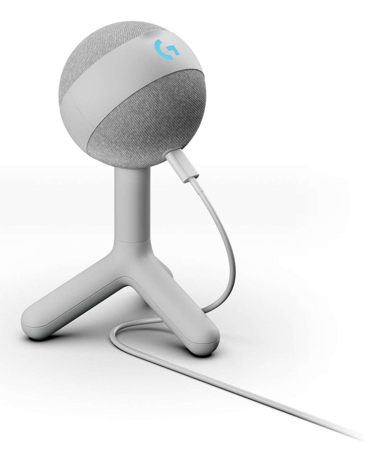 Logitech - Yeti Orb RGB Gaming Mic with LIGHTSYNC, Off-white Logitech