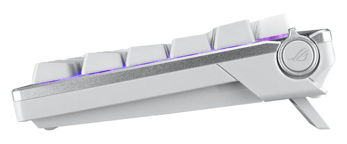 ASUS ROG Azoth – tastaturets side og betjeningsknap