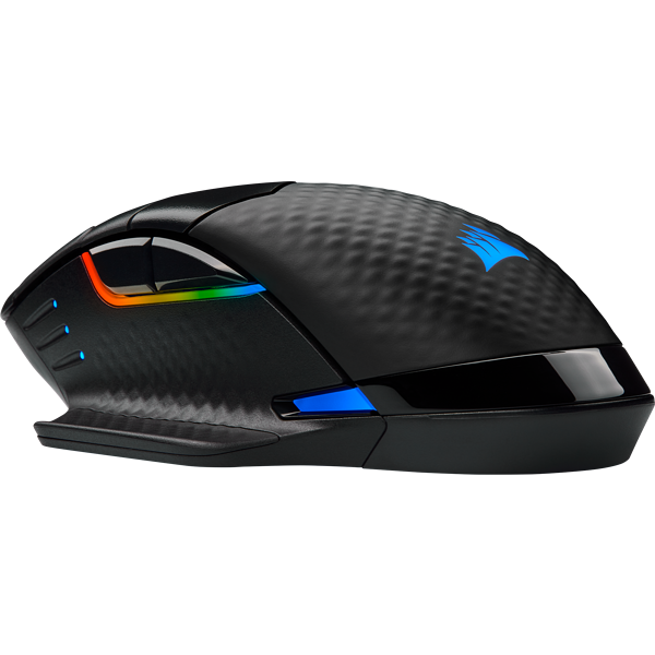CORSAIR Gaming DARK CORE RGB PRO Optisk Trådlös Kabel Svart