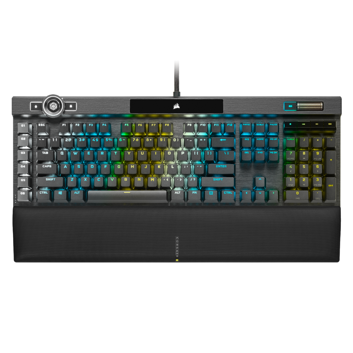 CORSAIR - Gaming K100 RGB Optiskt-mekaniskt Tangentbord