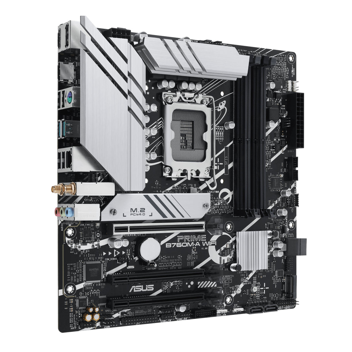 ASUS PRIME B760M-A WIFI (mATX, B760, LGA 1700, DDR5)