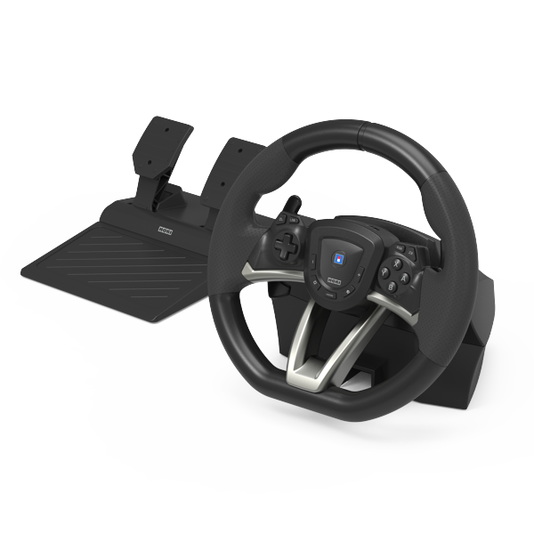 HORI - Racing Wheel Pro Deluxe + 7-växlad Racingväxelpaket För PC (Windows 11/10)