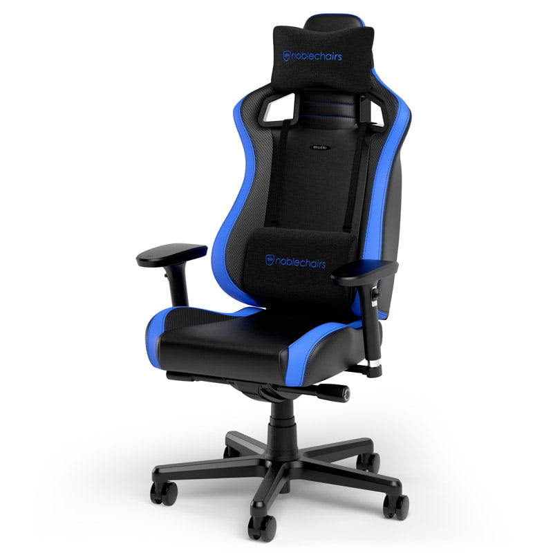 Noblechairs EPIC Compact Black/Carbon/Blå