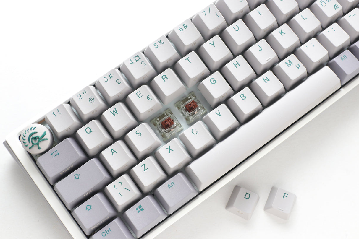 Ducky One 3 - Mist Nordic - Mini 60% - Cherry Silent Red - RGB