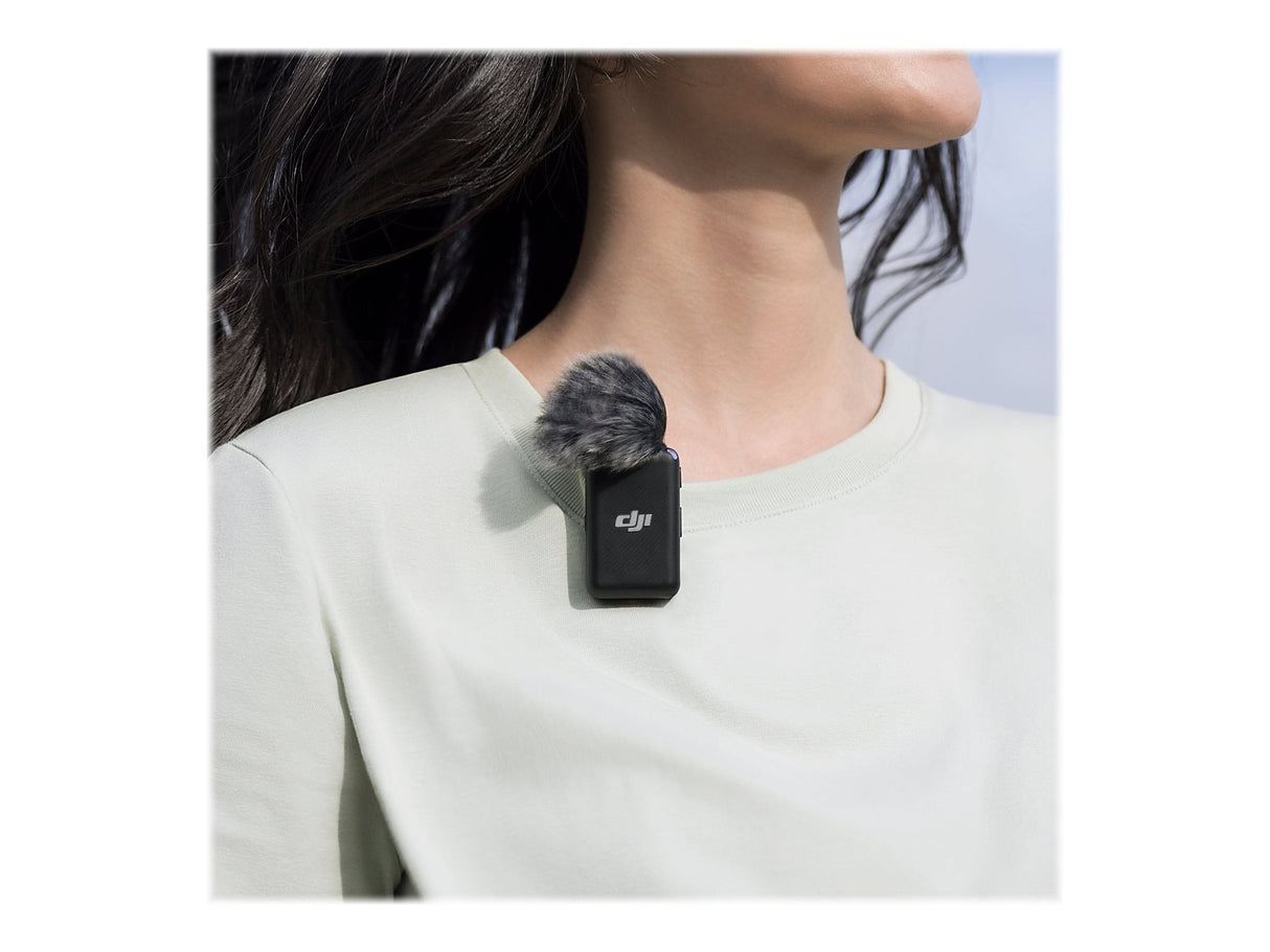 DJI Mic Trådlöst Mikrofonsystem Trådlöst Svart