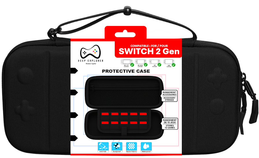 Deep Explorer Protective Case – sort
