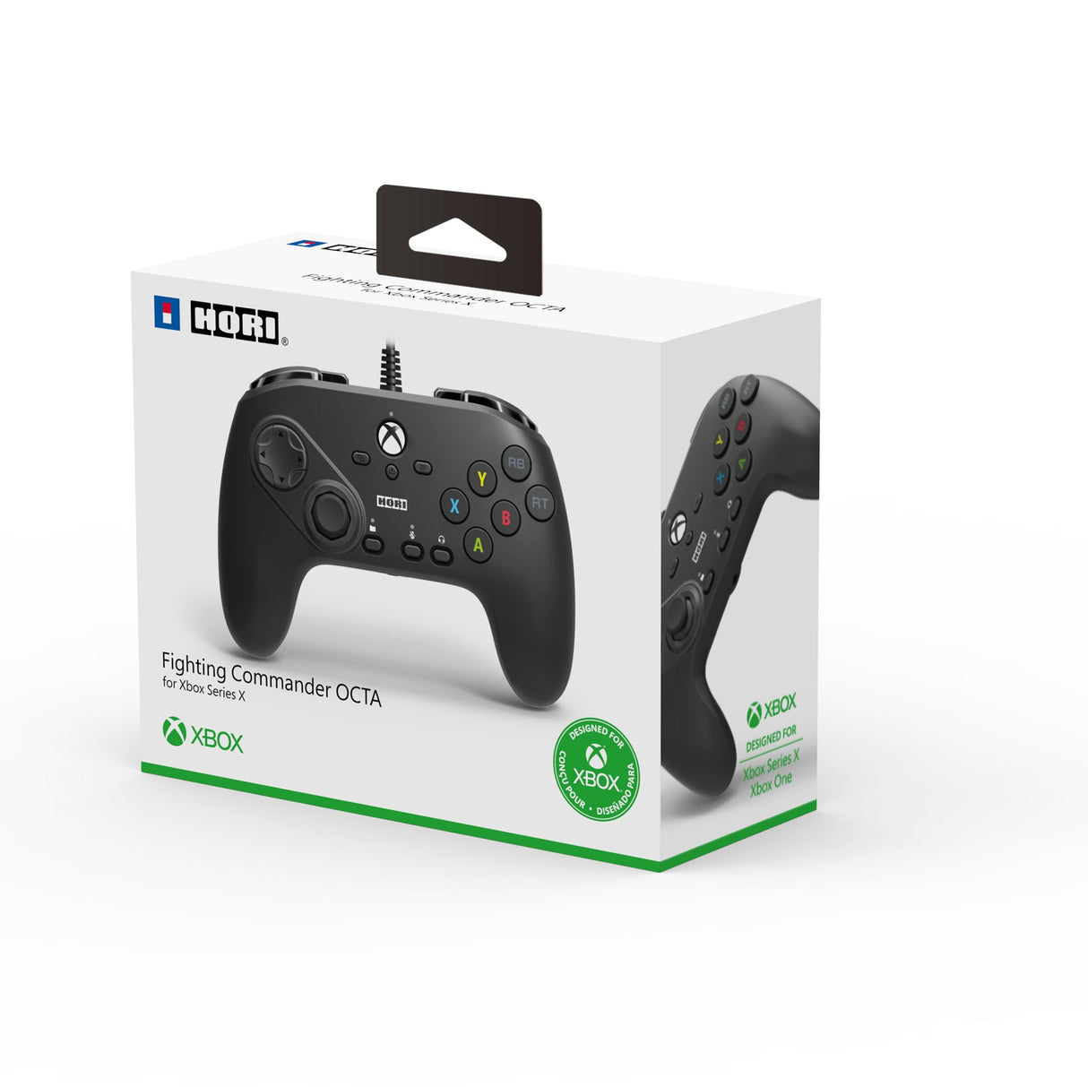 HORI Xbox Series X Fighting Commander Controller Med Kabel