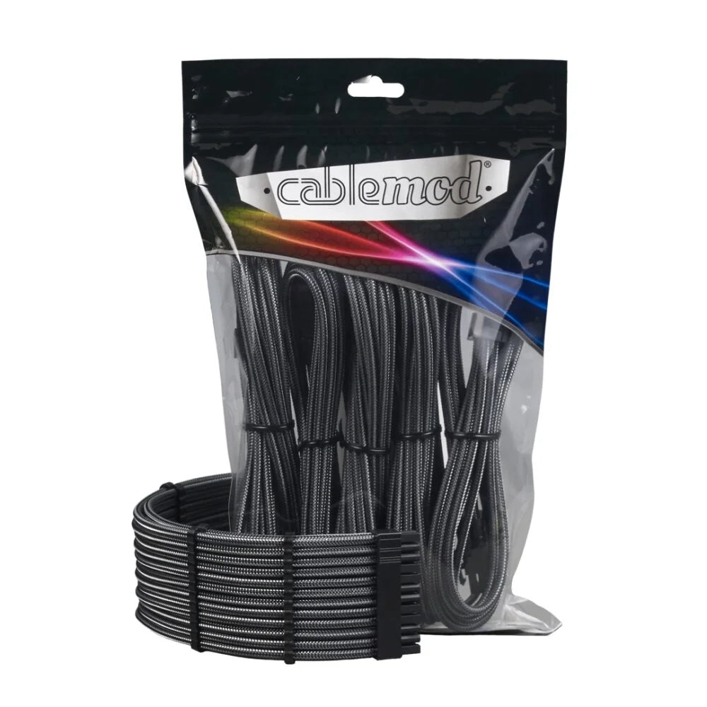 CableMod PRO ModMesh Kabelförlängningssats - Kol