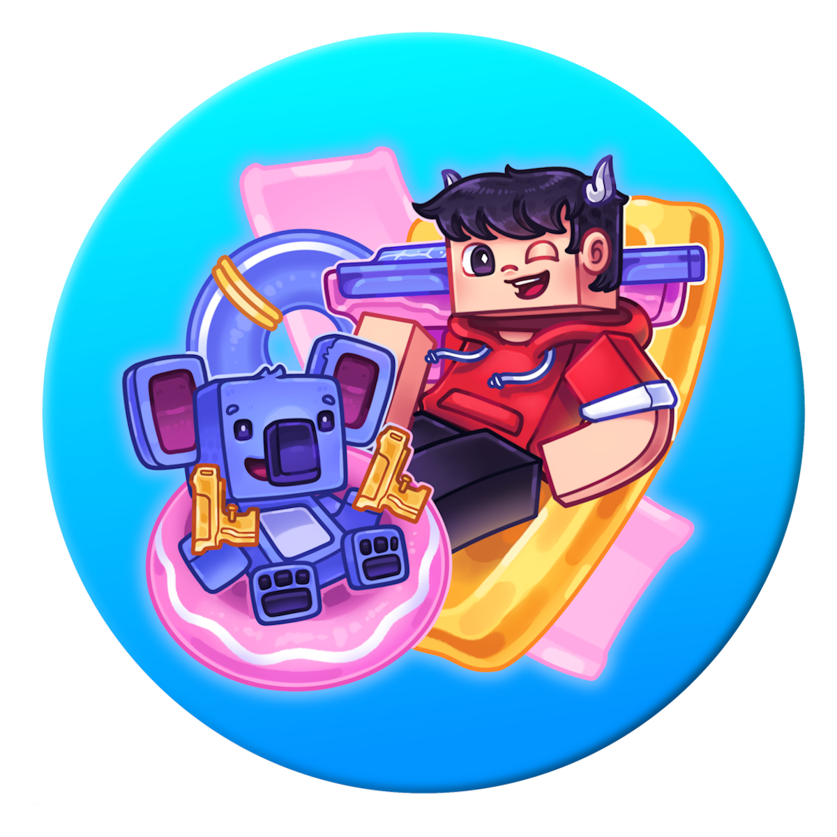 Shady's Waterland Pop-hållare