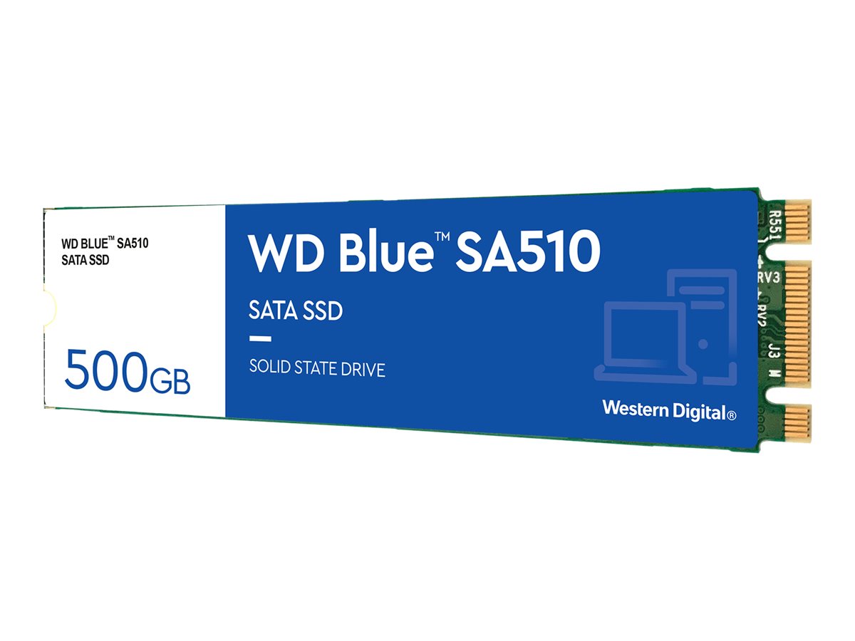 WD SSD Blå 500 GB M.2, SATA