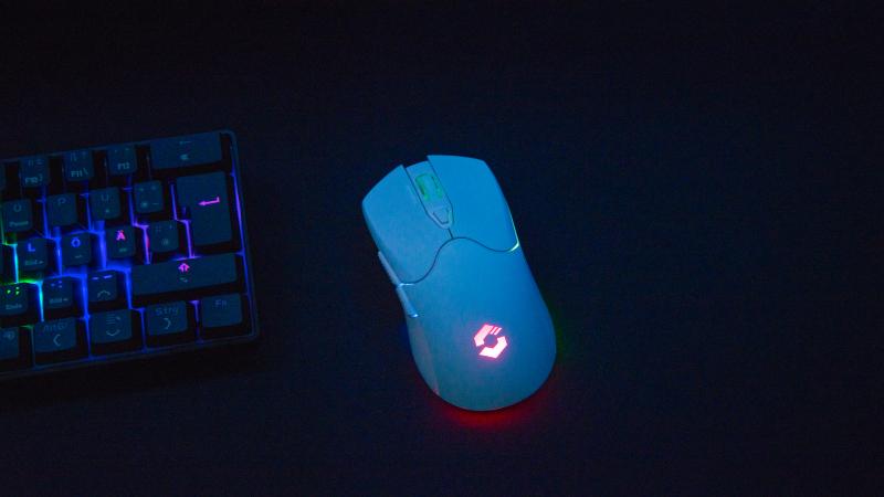 Speedlink - VELOX Rechargeable RGB Wireless Gaming Mouse - White Speedlink