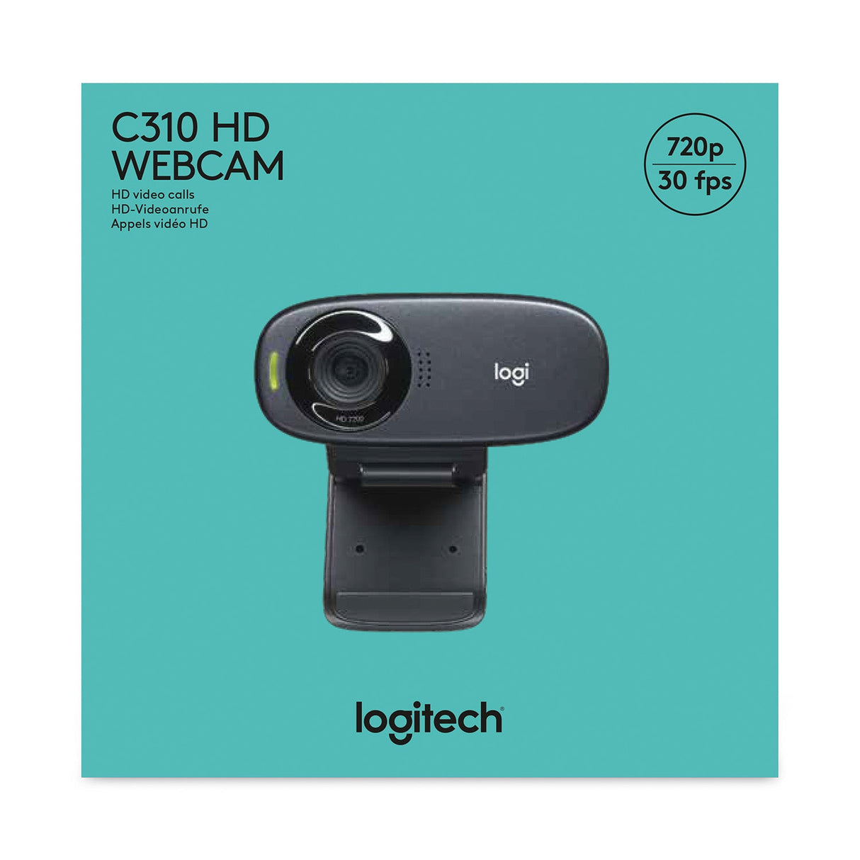 Logitech HD Webbkamera C310 1280 X 720 Webbkamera Gängad