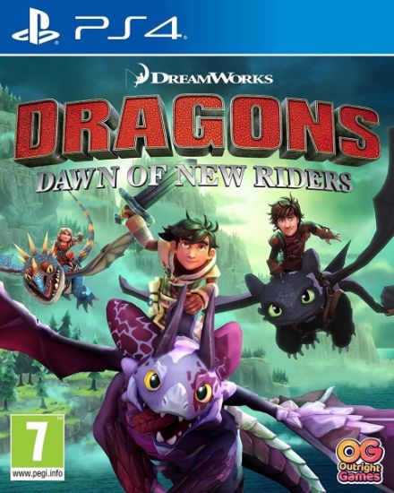 Dragons Dawn Of New Riders – PlayStation 4 – spilomslag