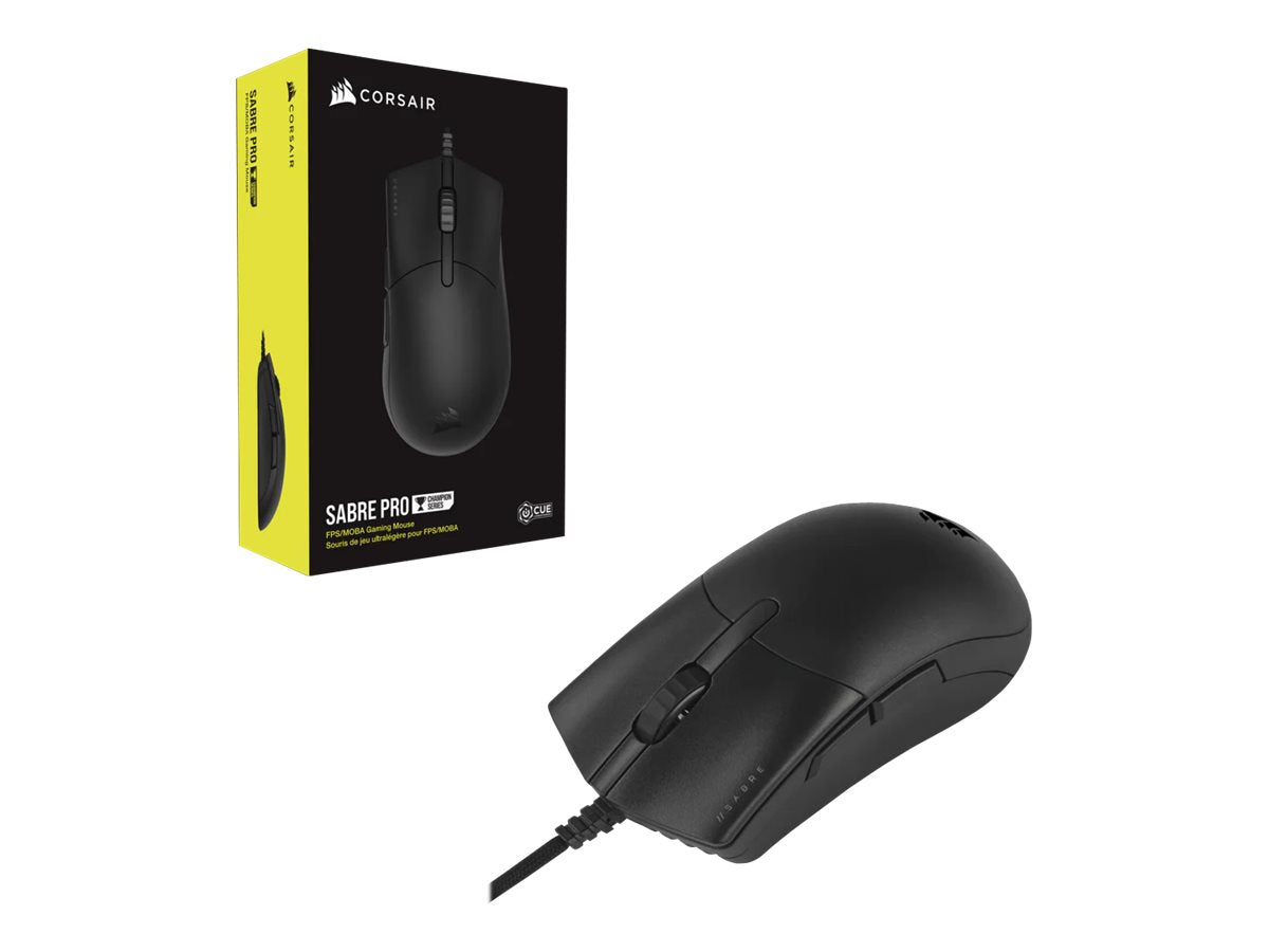 CORSAIR Champion Series Sabre Pro Optisk Kabel Svart