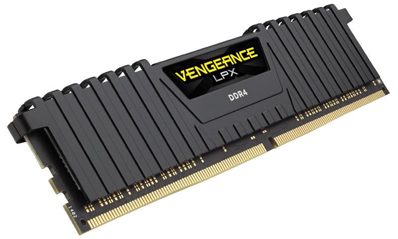 Corsair 16 GB (2 X 8 GB) DDR4 3200MHz CL16 Vengeance LPX Svart