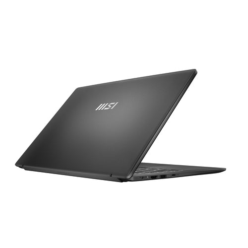 MSI Modern 15 F1MG-1245FRNN – bagside fra en anden vinkel