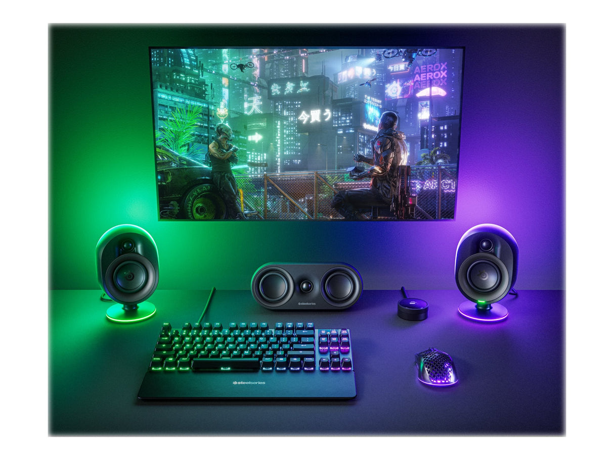 SteelSeries Arena 9 5.1-kanals Högtalarsystem Svart