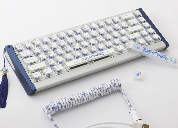 Ducky Outlaw65 - Year Of The Dragon Limited Edition (Förbyggd) - Oriental Crystal - MX2A Lila