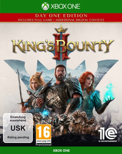 King's Bounty II – Day One Edition – tysk omslag – Xbox One – forside