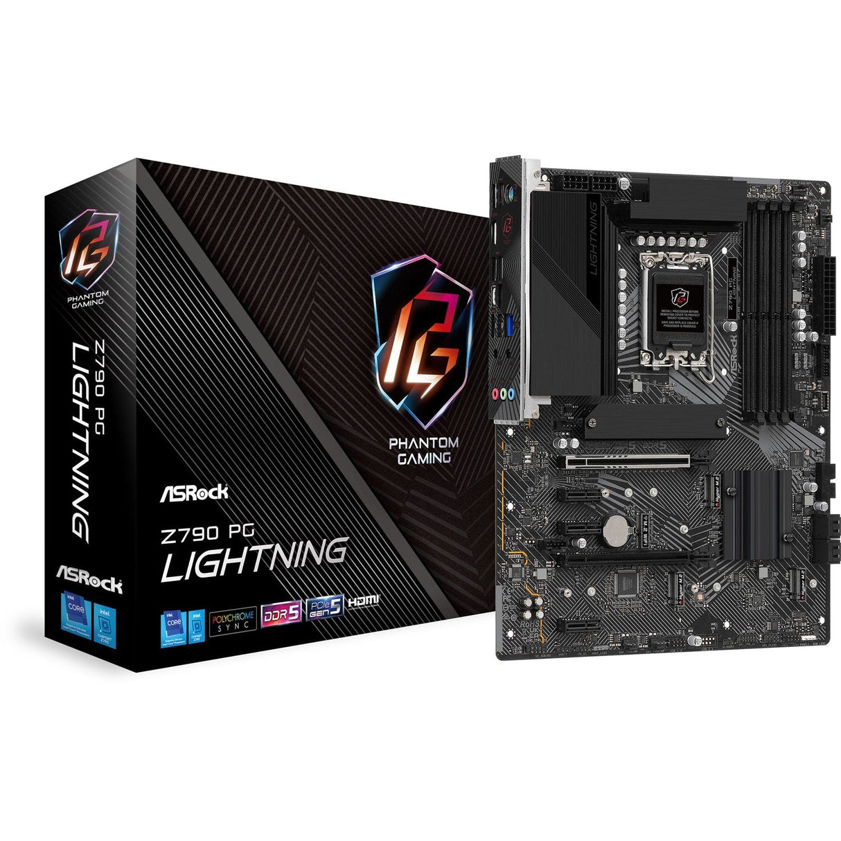 ASRock Z790 PG Lightning ATX LGA1700 Intel Z790
