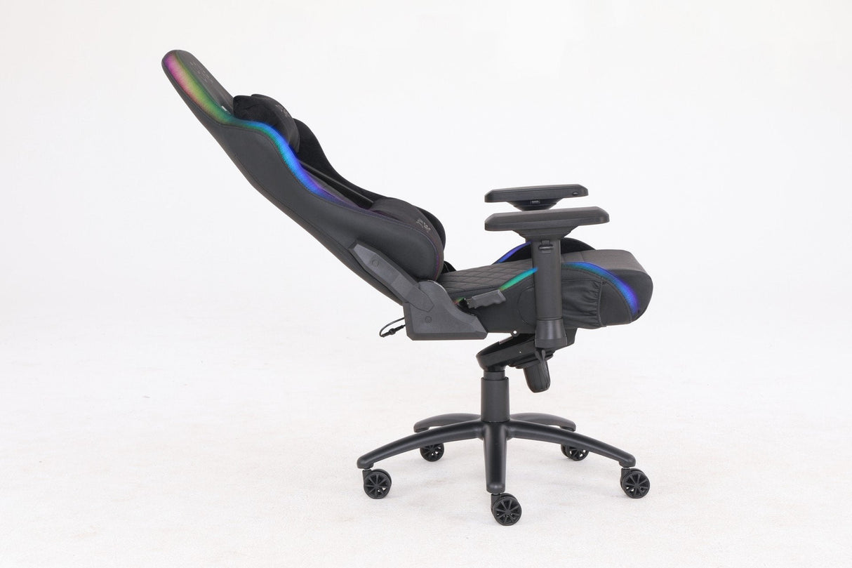 DON ONE - Valentino SUPER - RGB Gamer Stol Med Ljus