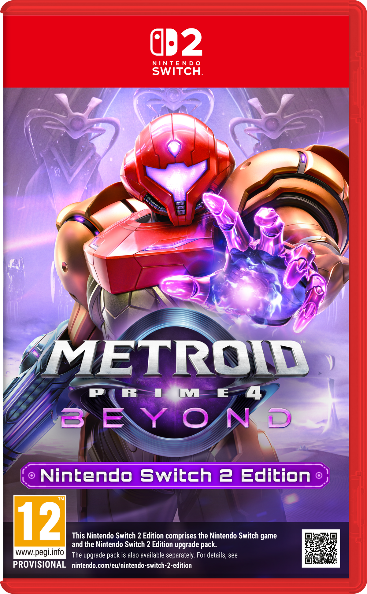 Metroid Prime 4 Beyond Nintendo Switch 2 Edition – Switch 2 Edition-omslag