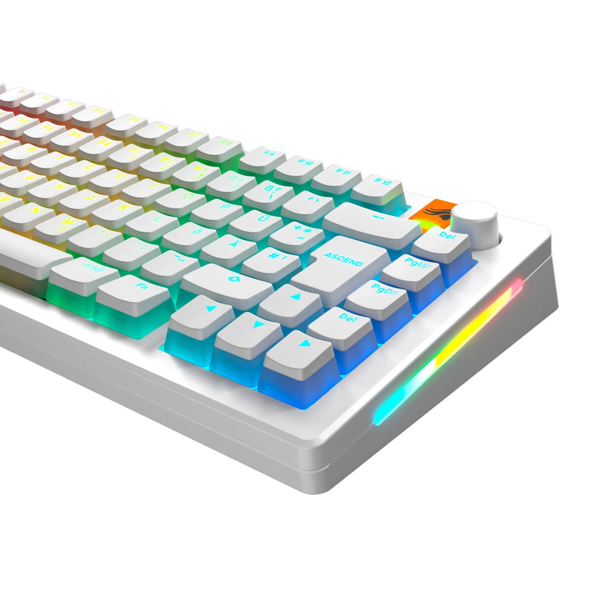 Glorious Aura V3 Keycaps White - (131st)