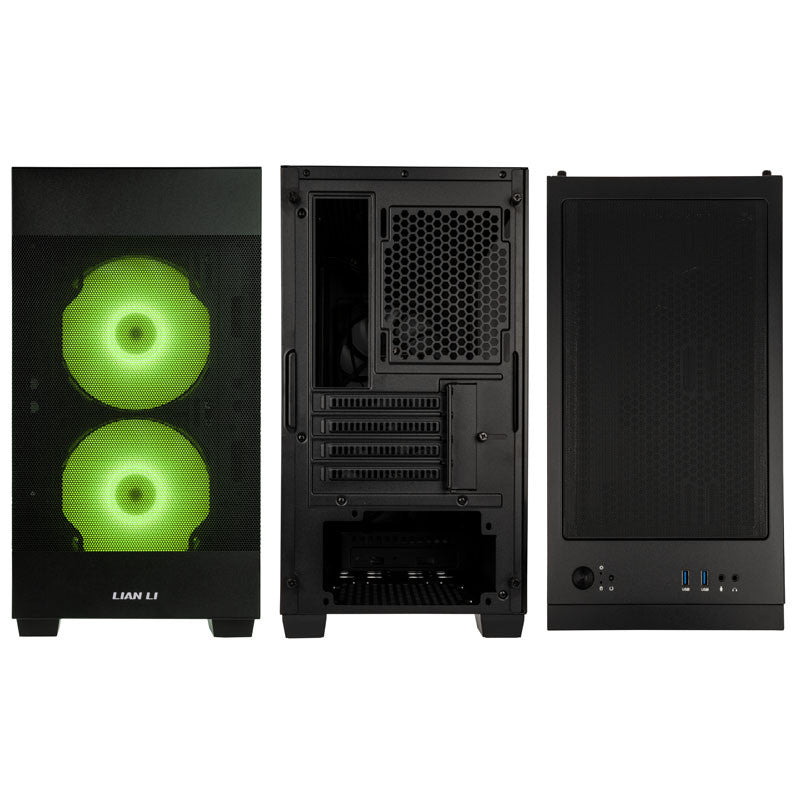 Lian Li LANCOOL 205M Mesh Svart - Micro ATX