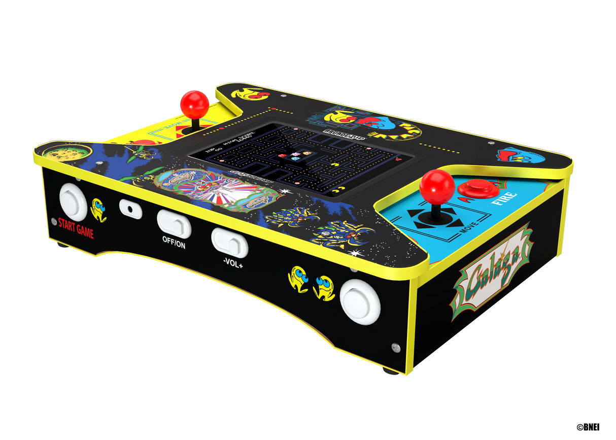 ARCADE 1 Up Pac-Man Head-to-Head-bord