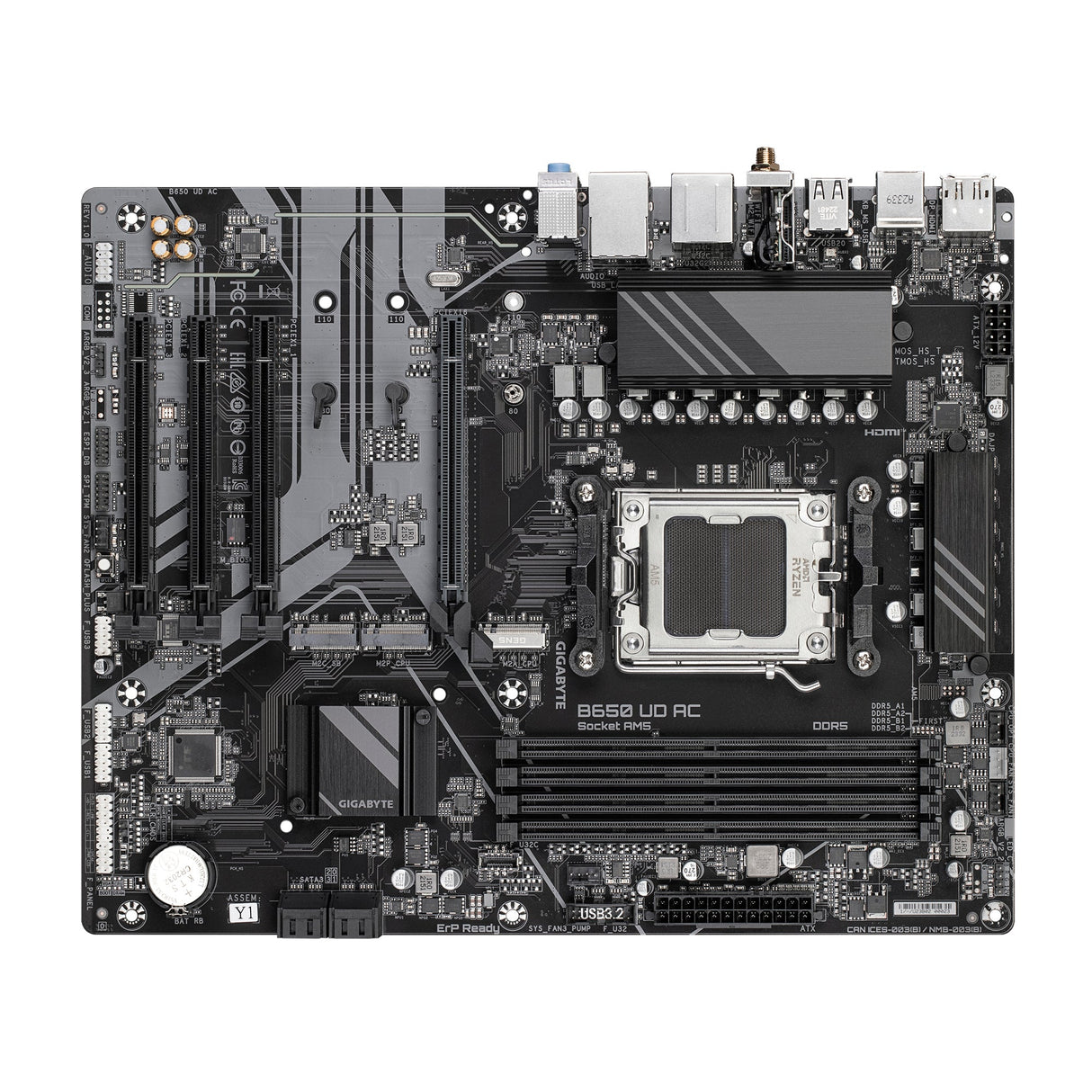 Gigabyte B650 UD AC ATX Socket AM5 AMD B650