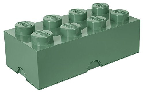 Room Copenhagen LEGO Storage Brick 8 sand green - RC40041747 Room Copenhagen