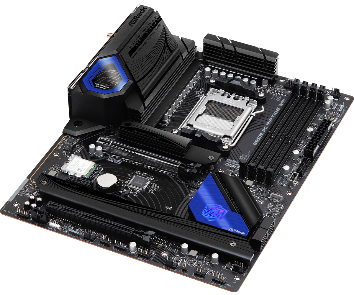 ASRock B650E PG RIPTIDE WIFI, Moderkort - AM5