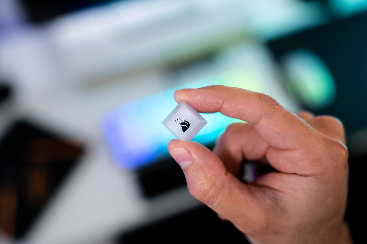 Glorious Polychroma V2 RGB Keycaps - Nordic ISO (131 St) - Cherry Profile