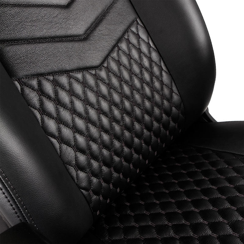 noblechairs ICON Äkta Läder Svart/Svart
