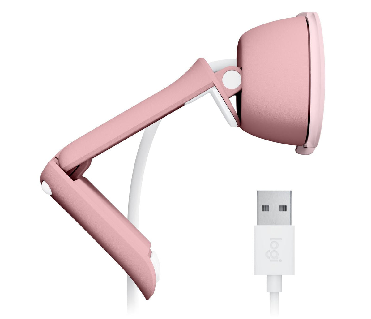 Logitech - Brio 100 Full HD Webcam - Rose Logitech