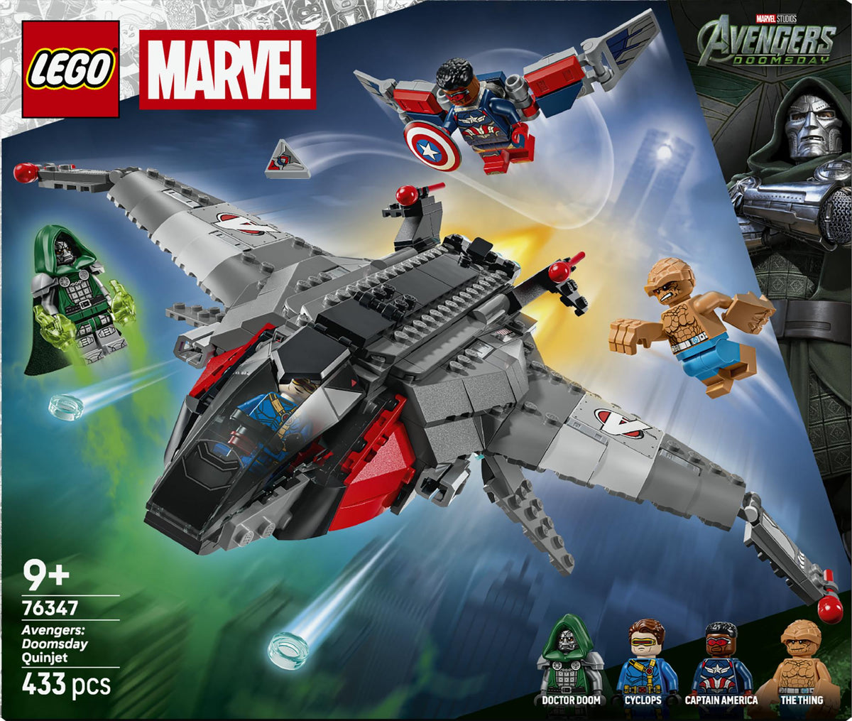 LEGO - Super Heroes - Avengers: Doomsday Quinjet (76347) LEGO