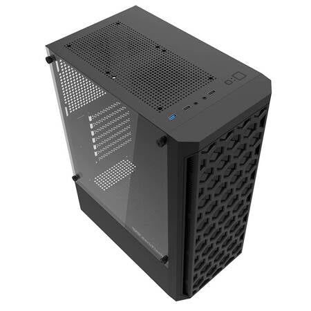 Datorfodral Darkflash DK300M Micro-ATX Med 3 Fläktar (svart)