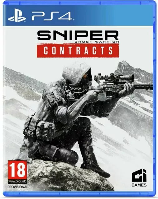 Sniper Ghost Warrior Contracts (UK/AR) – PlayStation 4 – spilomslag