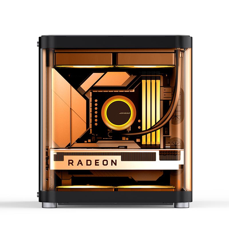Jonsbo TK-1 Black, Micro ATX/ITX, rounded glass Dongguan Sibositong Industrial Co., Ltd. (Jonsbo)