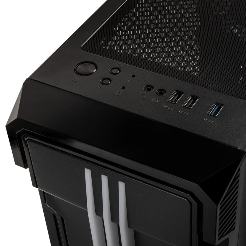 Kolink Inspire Series K10 Midi-Tower ARGB Gaming Case - Svart Fönster
