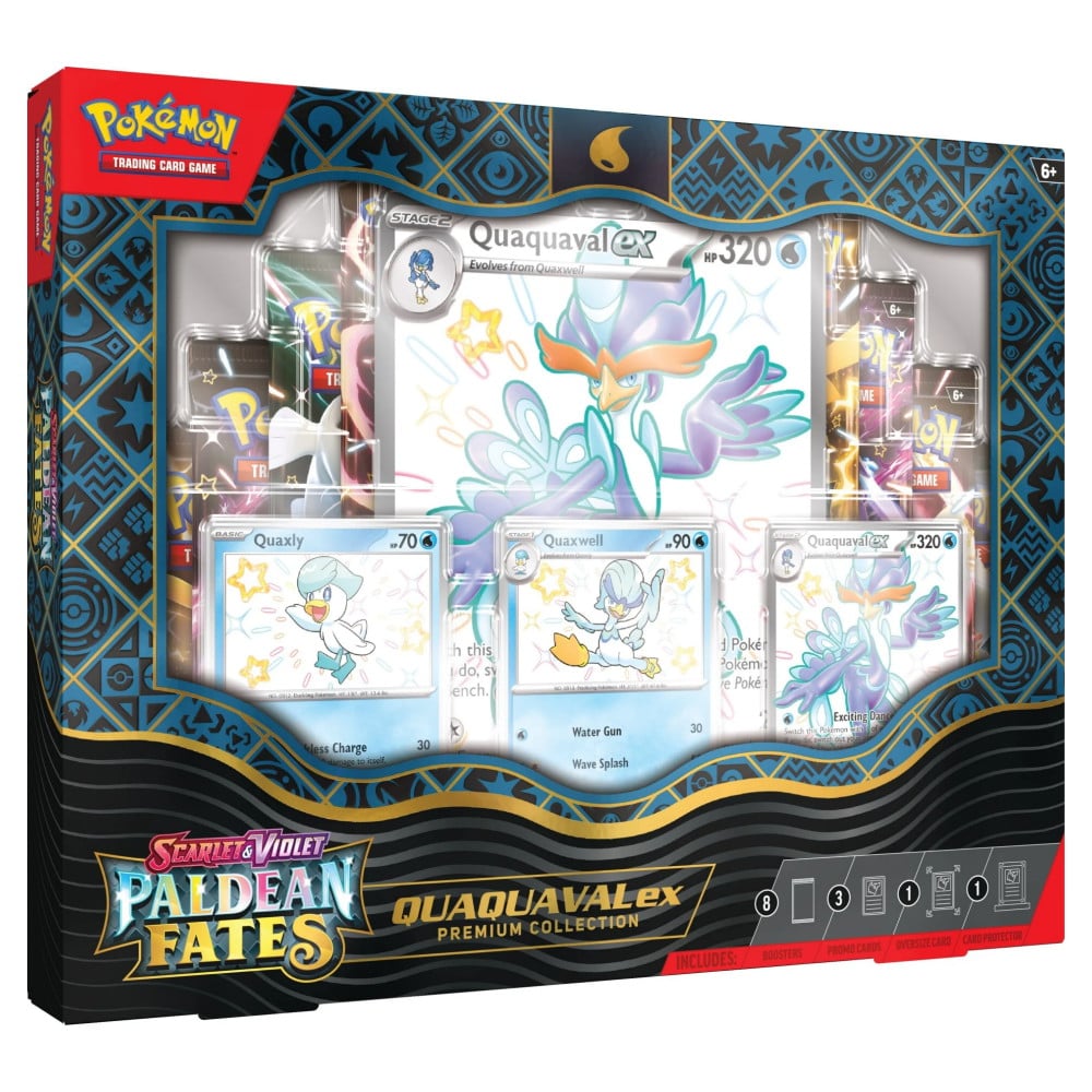 Pokémon - SV4.5 Paldean Fates - Premium Collection - Quaquaval Ex