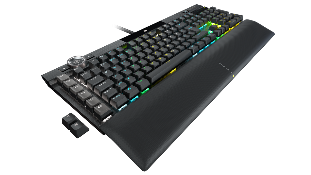 CORSAIR - Gaming K100 RGB Optiskt-mekaniskt Tangentbord